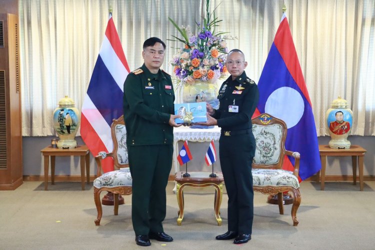 ผบ.ทสส. เปิดการฝึกอบรมโครงการอันเนื่องมาจากพระราชดำริ  ให้กับกำลังพลกองทัพ สปป.ลาว