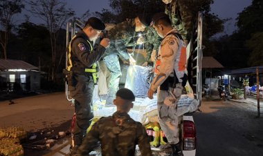ทหารรวบกระบะลอบขน 1,260 ลิตร ขายเมียนมา ลิตรละ 100 บาท