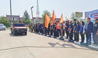 ผู้ว่าฯศรีสะเกษเปิดศูนย์ปฏิบัติการร่วมป้องกันและลดอุบัติเหตุทางถนนช่วงเทศกาลสงกรานต์ ประจำปี 2569