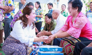 "นายกจอย-สส.เฟริ์ส"  ร่วมสืบสาน “ปี๋ใหม่เมือง”แม่ตาว ส่งเสริมวัฒนธรรมล้านนา–ต่อยอดท่องเที่ยวชุมชน