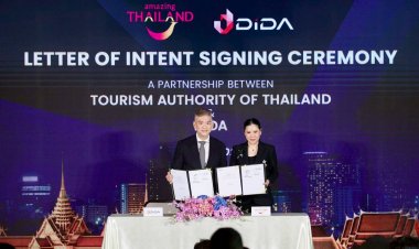 ททท. จับมือ Dida ลงนาม LOI ขับเคลื่อน “Trusted Thailand” เจาะตลาดจีนสร้างสร้างความเชื่อมั่น