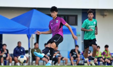 ทีมชาติไทย U17 อุ่นเครื่องทดสอบทีมกับ จามจุรี ยูไนเต็ด ก่อนออกเดินทางไปซาอุฯ ลุยชิงแชมป์เอเชีย
