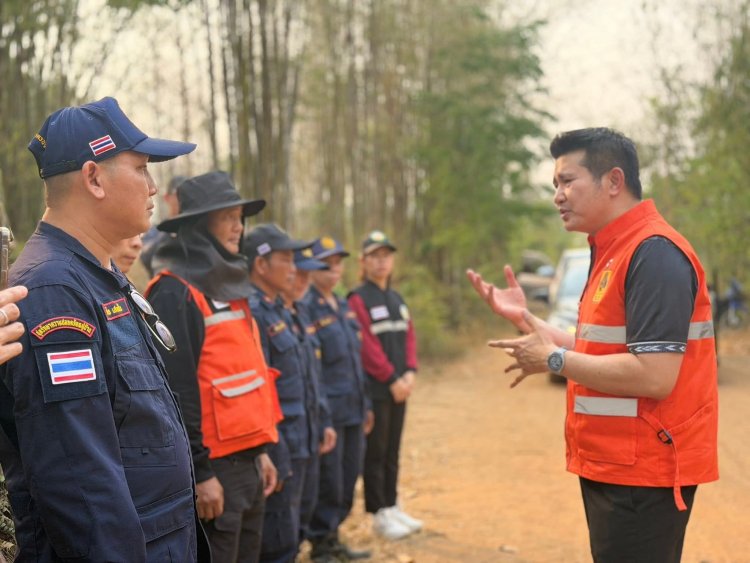 จังหวัดน่านเข้มแก้ปัญหาไฟป่า–หมอกควัน ยกระดับ “เคาะประตูบ้าน” คุมเข้มพื้นที่เสี่ยง ปิดป่าอุทยานศรีน่าน 100% ถึง 30 เม.ย.นี้