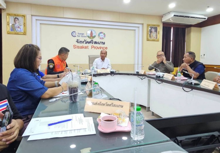 สงกรานต์ศรีสะเกษ 4 วัน เกิดอุบัติบนท้องถนนเสียชีวิต 4 ศพ บาดเจ็บ 2