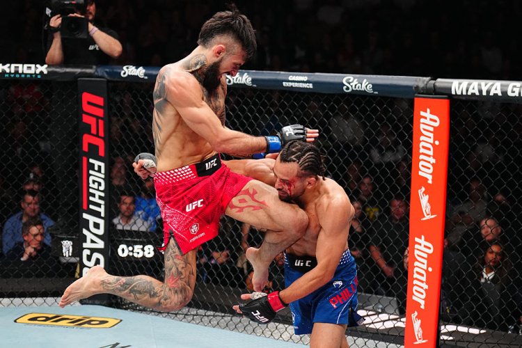 "เบิร์นส" แขวนนวม หลังโดน "มาลอตต์" ไล่ทุบร่วงยก3 ศึก UFC วอนเนอร์เป็ก