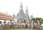 ชมวัดอรุณ !!! MGI AIl Stars 56สาวงามสวมชุดไทยพระราชนิยม สะกดทุกสายตา