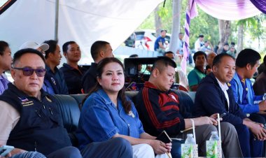 ปลุกพลังสปิริต!"นายกจอย"มอบ 3 แสนสนับสนุนการแข่งขันกีฬา “อบจ.ตากคัพ 69”
