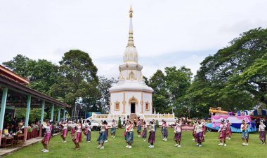 อบต.สะเดาใหญ่เชิญชวนร่วมบุญร่วมงานใน"โครงการประเพณีบรรพชาหมู่คู่บั้งไฟ"