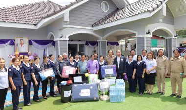 กาชาดไทยไม่ทิ้งกัน!มอบบ้านหลังใหม่เหยื่อปะทะเดือดชายแดนไทย–กัมพูชา จ.ศรีสะเกษเสียหายทั้งหลัง