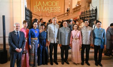 "รมต.ซาบีดา" นำทีมผู้บริหารวธ. ชมนิทรรศการราชพัสตราสู่สากล ที่ปารีส