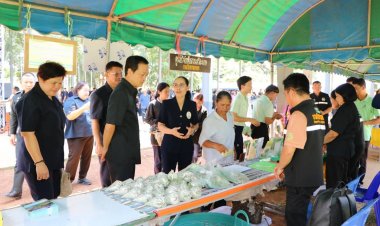 ศรีสะเกษจัดโครงการคลินิกเกษตรเคลื่อนที่ฯ ไตรมาส 3 นำบริการเกษตรครบวงจรถึงพื้นที่อำเภอน้ำเกลี้ยง