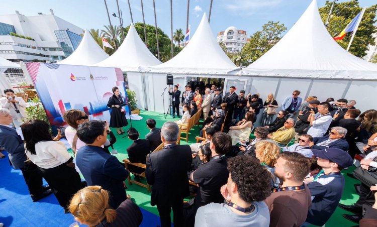 ไทยเปิดคูหา Thailand Pavilion ที่เทศกาลหนังเมืองคานส์ ดันอุตสาหกรรมภาพยนตร์ไทยสู่เวทีโลก