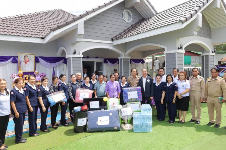 กาชาดไทยไม่ทิ้งกัน!มอบบ้านหลังใหม่เหยื่อปะทะเดือดชายแดนไทย–กัมพูชา จ.ศรีสะเกษเสียหายทั้งหลัง