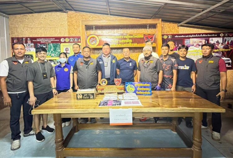 ล่ายาบ้าเมืองนราฯผนึก 3 ฝ่าย สกัดยาบ้า 24,000 เม็ด ซุกพัสดุขนส่ง  คิดว่าเนียน ไม่รอดสายตาเจ้าหน้าที่