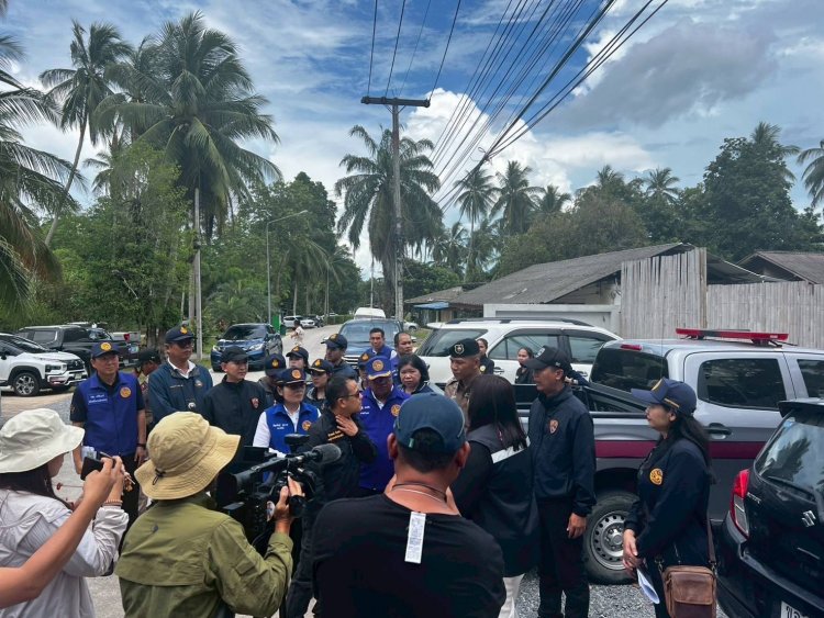 สตม. ลงพื้นที่ตรวสอบข้อเท็จจริงกรณีชาวต่างชาติยึดพื้นที่เกาะพงันทำธุรกิจนอมินี
