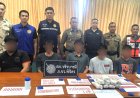 ตำรวจสภ.วชิรบารมีจับคนร้ายขนยาบ้า2หมื่นเม็ด!น่าขำเห็นไฟไซเลนตำรวจตั้งด่านนึกว่าไฟซ่อมถนนขับเข้าช่องให้ตำรวจรวบซะงั้น