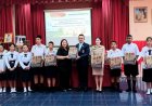 สภาสังคมสงเคราะห์ฯผนึกพันธมิตรมอบทุนการศึกษาแข้งนักเตะรร.อนุบาลรัตนราชกัญญาราชวิทยาลัยจังหวัดนครปฐม
