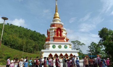 สืบสานประเพณีพิธี "เสี่ยงทายตุง"ความเชื่อความศรัทธาของคนแม่สะเรียง