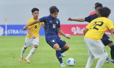ทีมชาติไทย U19 เอาชนะ บรูไน 9-0 ประเดิมศึกชิงแชมป์อาเซียน