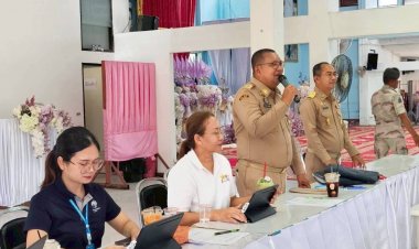 นายอำเภอขุขันธ์ลงพื้นที่ตรวจเยี่ยมจุดยืนยันสิทธิสวัสดิการแห่งรัฐ ดูแลประชาชนกว่า 5 พันราย