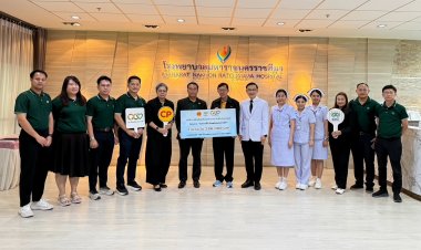 ‘ทุกการซื้อ คือพลังแห่งการให้’CPF ร่วมสนับสนุนอุปกรณ์ทางการแพทย์และช่วยเหลือผู้ป่วย รพ.มหาราชนครราชสีมา