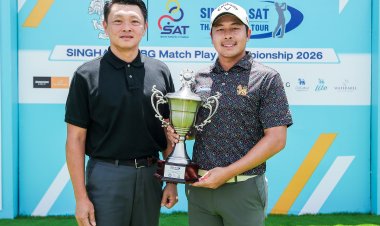 “นิรันดร์" ฟอร์มดุเอาชนะโปรสหรัฐฯ คว้าแชมป์ไทยแลนด์พีจีเอทัวร์รายการที่ 3