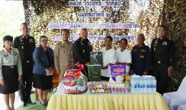มทภ.2 ลงพื้นที่ศรีสะเกษ เยี่ยมให้กำลังใจครอบครัว "ร.ต. เทิดศักดิ์ ศรีลาชัย" วีรชนผู้สละชีพเพื่อชาติ