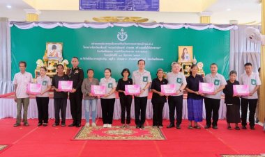 ผู้ว่าฯ ศรีสะเกษ นำหน่วยแพทย์ พอ.สว. และหน่วยบำบัดทุกข์ฯ ลงพื้นที่กันทรารมย์ มอบความช่วยเหลือครบวงจร สร้างรอยยิ้มให้ประชาชน