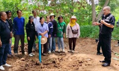 กอ.รมน.พิจิตรหนุนสร้างองค์ความรู้ส่งเสริมชาวบ้านสร้างธนาคารน้ำใต้ดินแก้ปัญหา น้ำท่วม – ภัยแล้ง
