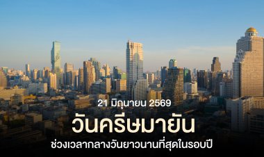 เสียววาบ! แดดมาราธอน แฉชนวนเหตุ "แกนโลกเอียง" ทำป่วนทั้งระบบ