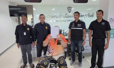 สืบ กก.1 สตม.ตามรวบเฒ่าโปแลนด์อาชญกรรมข้ามชาติหนีคดีหมายแดงโกงภาษีจนมุนที่บุรีรัมย์