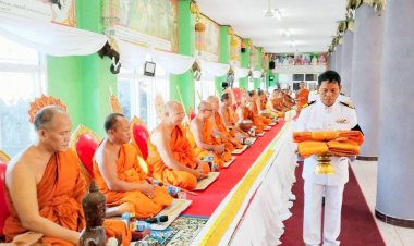 ชาวไพรบึงพร้อมใจบำเพ็ญกุศลปัณรสมวาร 15 วัน น้อมถวายพระกุศล “เจ้าฟ้าพัชรกิติยาภาฯ”