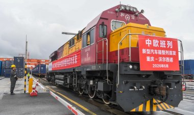 หนุนรถยนต์จีนสู่ตลาดโลก! รถไฟจีน-ยุโรปเปิดใช้ตู้ขนส่งรถยนต์รุ่นใหม่ ขนาด 40 ฟุต