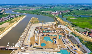 โครงการทางน้ำสำคัญในเจียงซีคืบหน้า หนุนเชื่อมต่อเศรษฐกิจลุ่มน้ำแยงซี