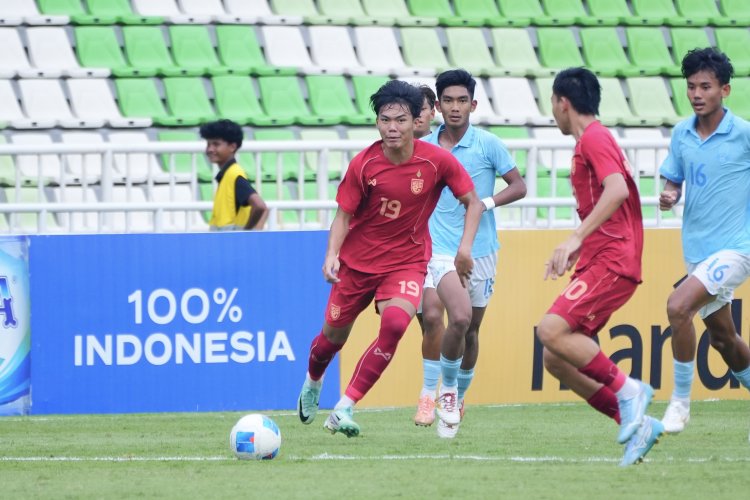 ทีมชาติไทย U19 ไล่ถล่ม กัมพูชา 4-0 ลิ่วชิงเจ้าอาเซียน U19