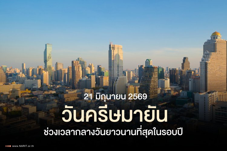 เสียววาบ! แดดมาราธอน แฉชนวนเหตุ "แกนโลกเอียง" ทำป่วนทั้งระบบ