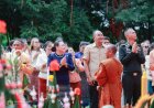 ชาวตำบลไพรบึงพร้อมใจร่วมพิธีทำบุญอายุวัฒนมงคล “พระครูพิศาลพัฒนโกวิท” ๕๒ ปี