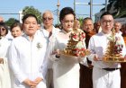 "ศุภจี" ประธานพิธีมหามงคล อัญเชิญพระบรมสารีริกธาตุประดิษฐานบนบุษบก “หนึ่งเดียวในโลก” เชื่อมศรัทธาไทย–ศรีลังกา