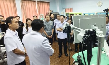 รมว.สธ.เปิดศูนย์ส่องกล้อง “Colonoscopy” รพ.ศรีสะเกษ มุ่งป้องกันมะเร็งลำไส้ใหญ่หลังพบผู้เสียชีวิตปีละกว่า 5 พันคน