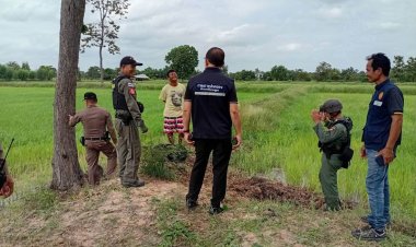 เตือนภัย! ชาวบ้านโนนคูณพบระเบิดสังหารในบ้าน หลังสุนัขคาบมาเล่น โชคดีแจ้งเจ้าหน้าที่ทัน ไม่มีผู้บาดเจ็บ
