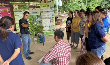 วช. หนุนขยายผลโมเดล “เกษตรปลอดการเผา–เศรษฐกิจหมุนเวียน–ชุมชนยั่งยืน” ลงพื้นที่เทศบาลตำบลศรีษะเกษ อำเภอนาน้อย จังหวัดน่าน ลด Hot Spot และ PM2.5