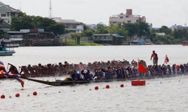ปิดฉากยิ่งใหญ่! ศึกเรือยาวชิงถ้วยพระราชทานฯ จ.ปทุมธานี “รมช.เกษตรฯ” มอบถ้วยแชมป์ 4 รุ่น