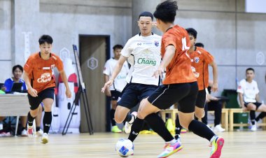 ฟุตซอลไทย ชุดใหญ่ อุ่นเครื่องทดสอบทีมเอาชนะ ฟุตซอลไทย U23 เตรียมลุยศึกคอนติเนนทัล 2026