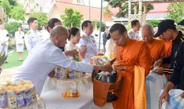 ศรีสะเกษรวมพลังถวายสัตย์ปฏิญาณถวายสัตย์เป็นข้าราชการที่ดี พร้อมทำบุญตักบาตรถวายพระราชกุศล เนื่องในวันเฉลิมพระชนมพรรษา 28 กรกฎาคม 2569