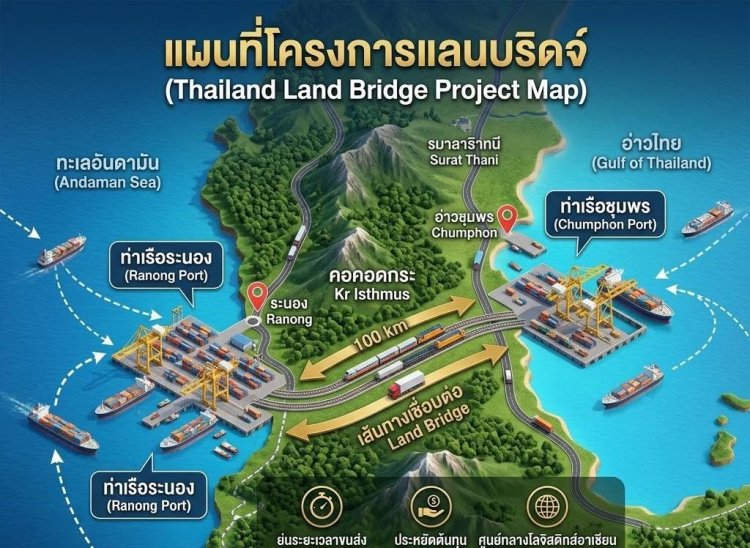 “ควนหนองหงส์โมดล” คืนชีพ เฝ้า “โครงการแลนด์บริดจ์ – FEC - ให้เช่าแผ่นดิน 99 ปี”